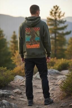 NWT! Columbia $65 Men's Bigfoot Fleece Hoodie - Size XL